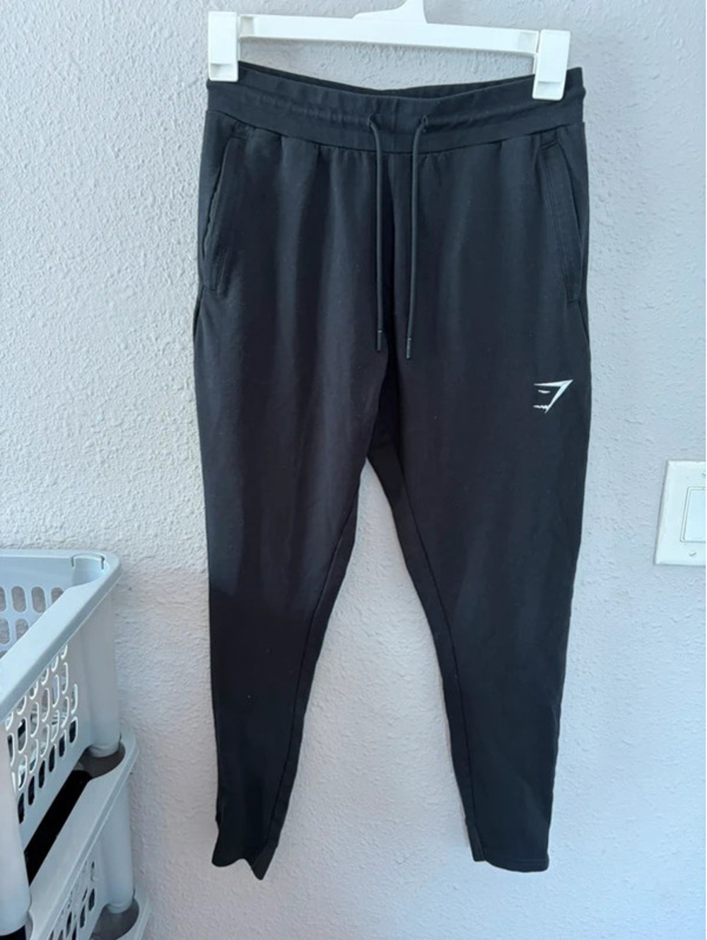 Gymshark black joggers size S